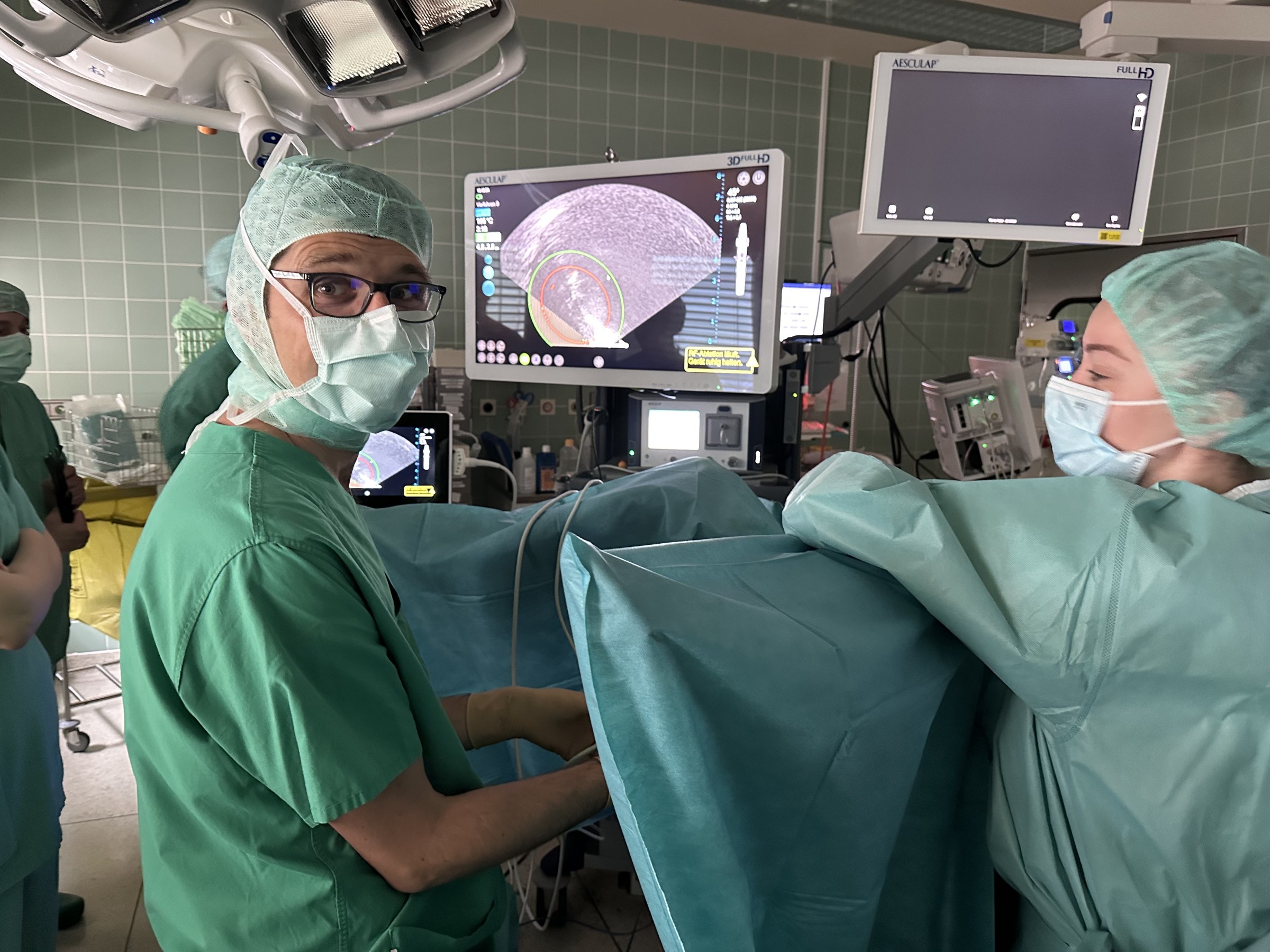dr Jan Olek — operacja w Dillingen